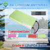 12,8 В 51,2 В 100 Ач 150 Ач 200 Ач 250 Ач 300 Ач 400 Ач литий-ионный аккумулятор для кемперов глубокого цикла