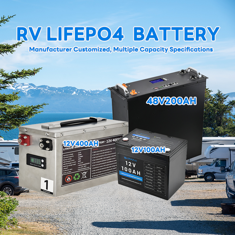 Литиевая батарея для кемпера Lifepo4 12 В 48 В, литий-железо-фосфатная батарея 12,8 В, 400 Ач, 800 Ач, 5 кВтч, 7 кВтч, 10 кВтч, 12 кВтч, 20 кВтч для автодома, гольф-кара, дома на колесах, кемпера, автомобиля для отдыха