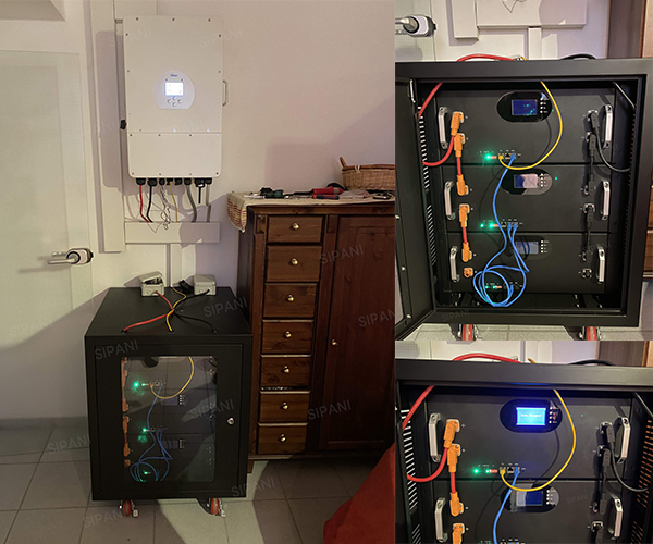 Немецкое индивидуальное решение для поддержки шкафной батареи емкостью 30 кВтч и инвертора Deye!Повысьте энергоэффективность и экологичность!