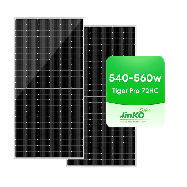 Tiger Pro 72HC 540 Вт 545 Вт 550 Вт 555 Вт 560 Вт HC PV-модуль Домашняя кровельная система Жилой дом Полуэлементы Моно-солнечная панель с гарантией 25 линейных мощностей на продажу