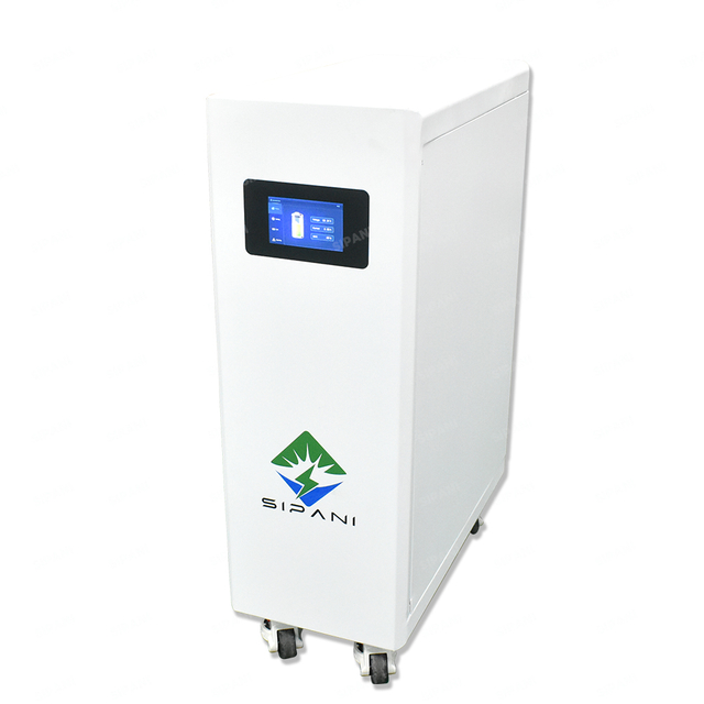  Мобильный инверторный литиевый аккумулятор 48 В 51,2 В 280 Ач 304 Ач 15 кВтч Lifepo4 Домашняя система хранения солнечной энергии класса A LFP Аккумуляторный блок 48 В 300 Ач с сенсорным экраном