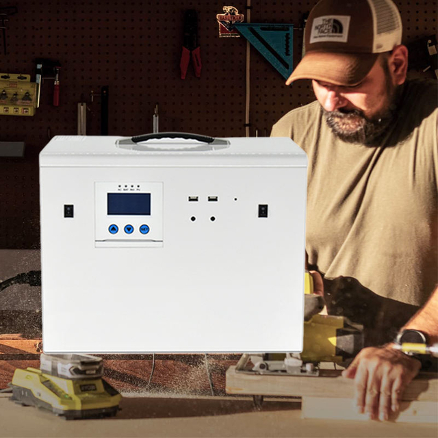 Солнечный генератор 500 Вт Портативная электростанция Тройная литиевая батарея Все в одном Портативный генератор солнечной энергии