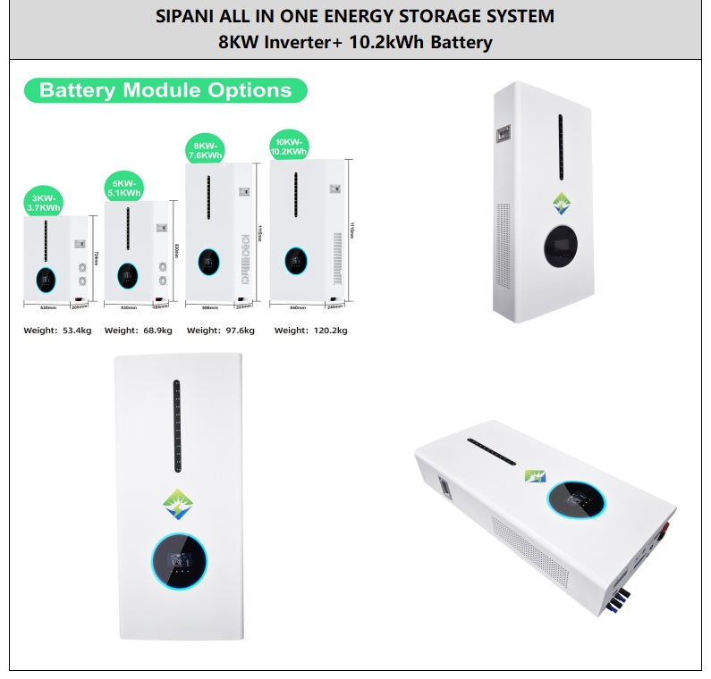 все в одном инверторе и литиевой батарее