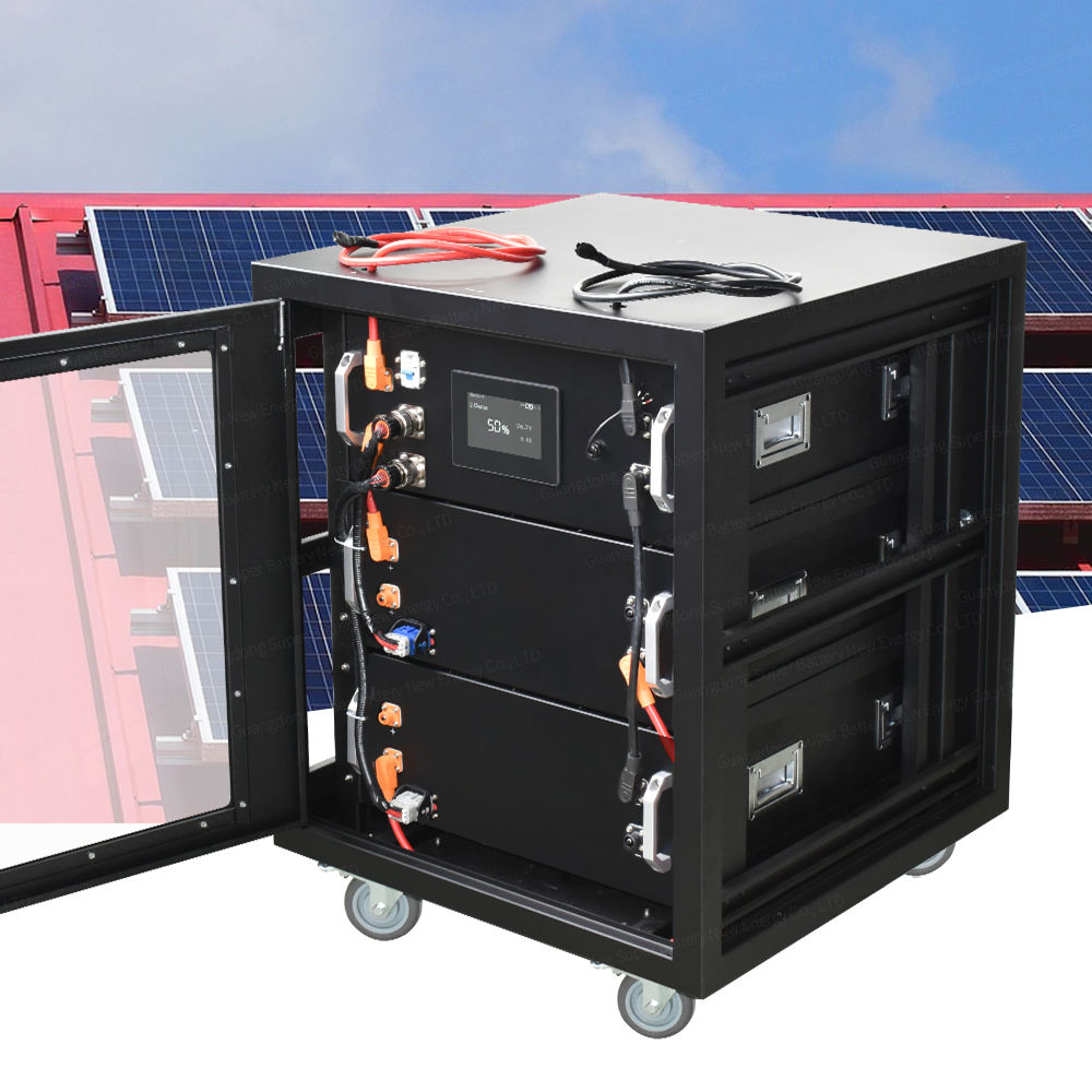 10kw 20kw Солнечная батарея для хранения энергии Высоковольтные стойки для установки в стойку Пакеты Литий-ионные батареи 200ah 96v 100ah Lifepo4 Battery