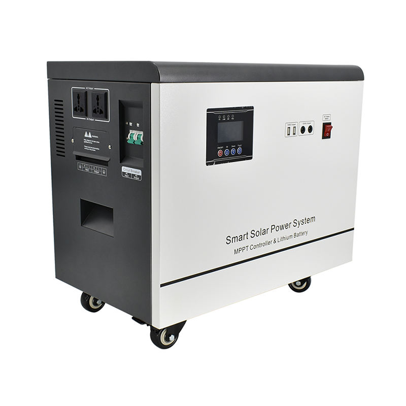 Инвертор Mppt 500w 1500w 2000w 3KW Солнечная энергия 110v/220vac Портативная солнечная энергетическая система Солнечный генератор