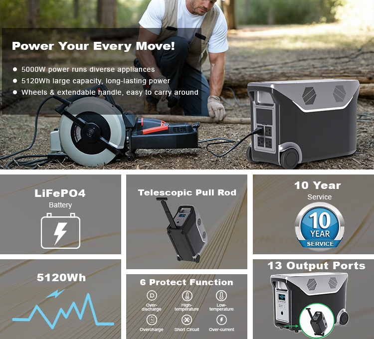 220 В портативная электростанция