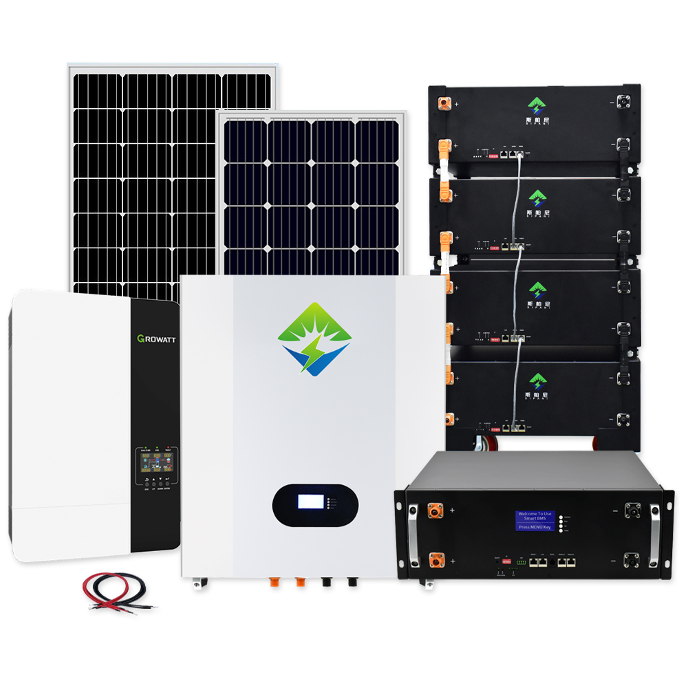 SIPANI 5kw 10kw 15kw 20kw 25kw Солнечная энергетическая система дома 25kwh Lifepo4 Батарея Солнечная панель Энергетические системы