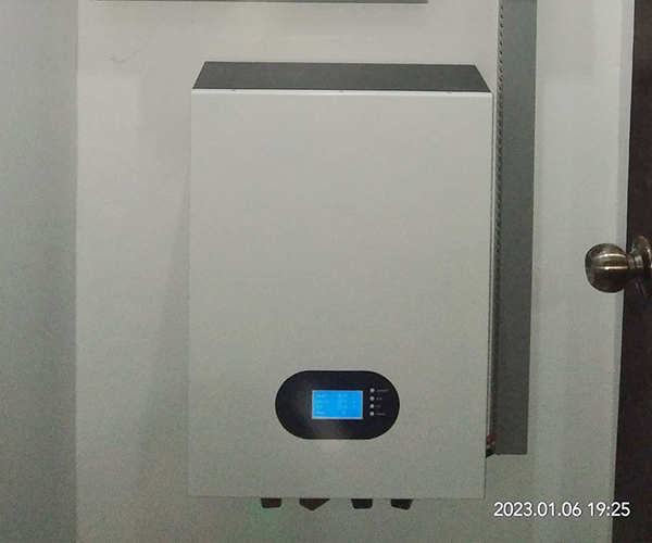 ДОМАШНЯЯ POWERWALL 5.12KWH РАБОТАЕТ С ИНВЕРТОРОМ DEYE