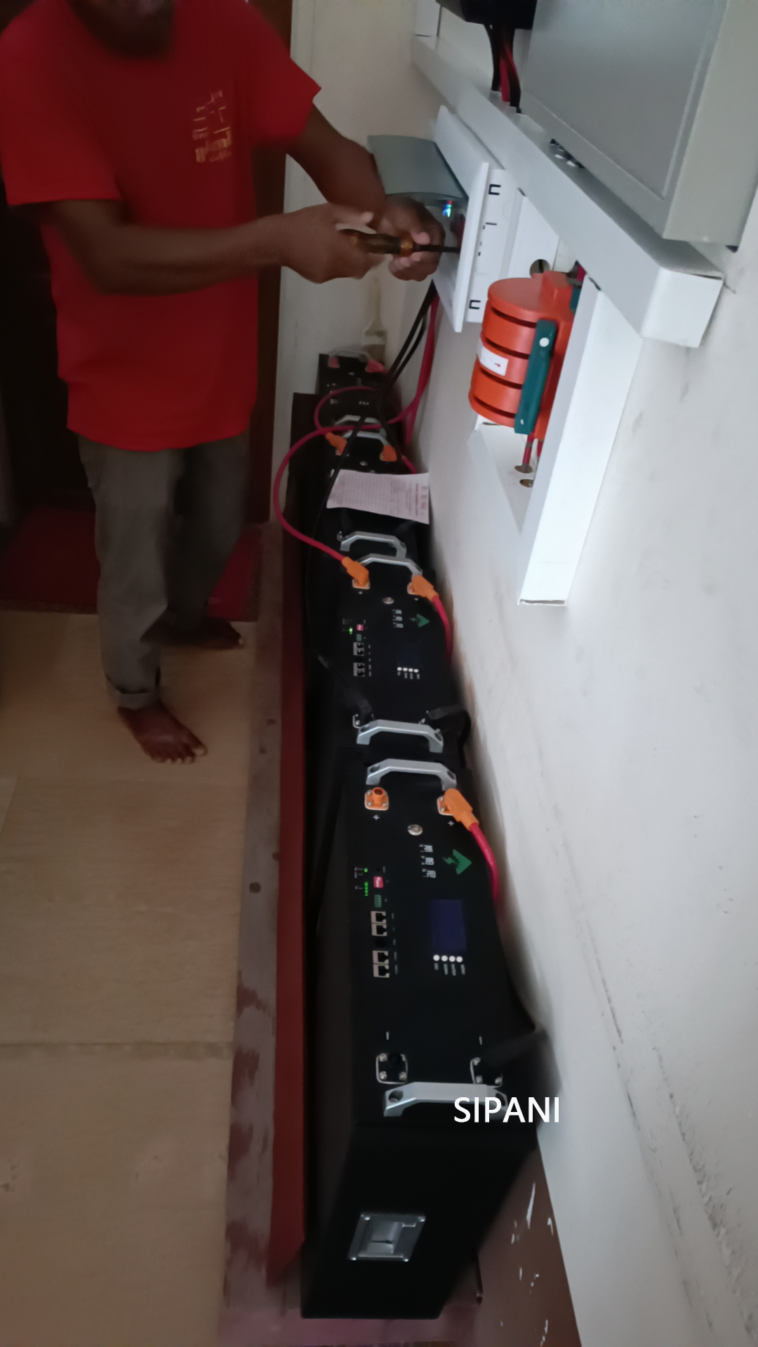 резервный аккумулятор для монтажа в стойку