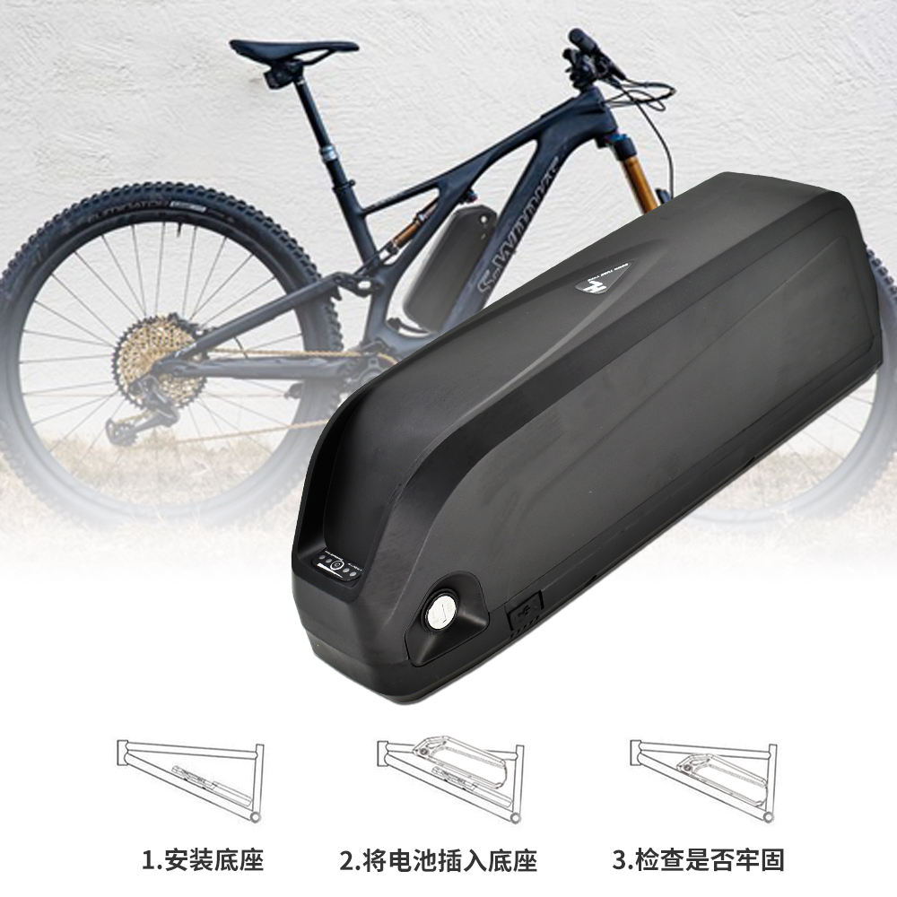 Аккумулятор для электрического велосипеда Hailong 18650 Аккумулятор 36 В 48 В 10 Ач 14 Ач 17,5 Ач 21 Ач 28 Ач Литий-ионный аккумулятор для велосипеда Ebike