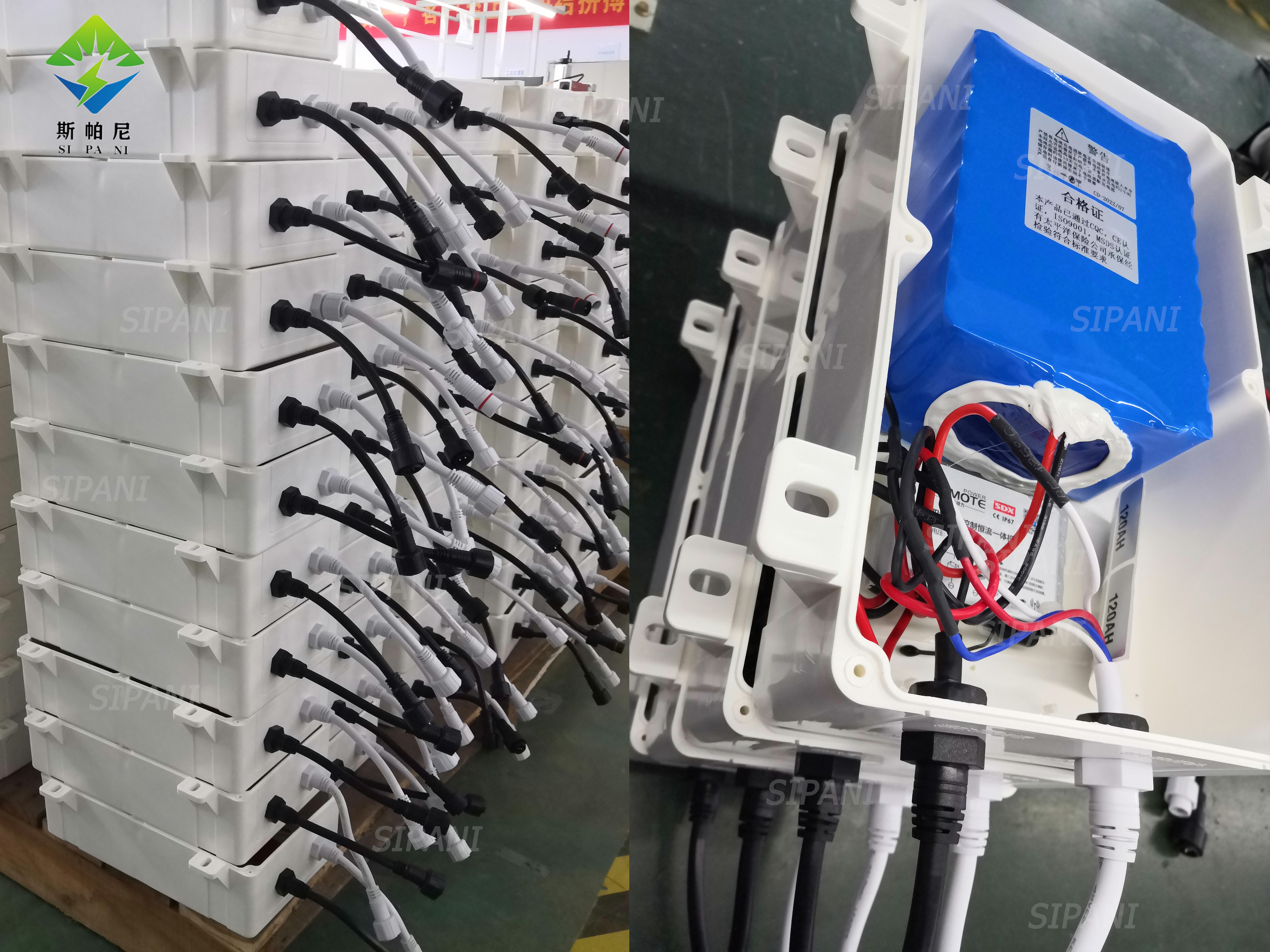 Блок батарей 24в 25.6в 30ах Лифепо4 фабрики перезаряжаемые для уличного света панели солнечных батарей
