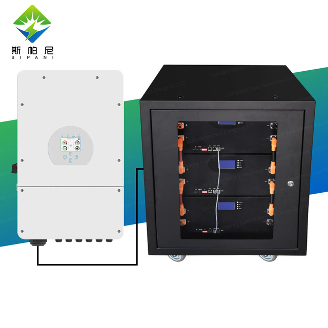 48V 600AH Литий-ионный аккумулятор 30kwh Lifepo4 Battery и 10kw 3-фазный гибридный инвертор Deye