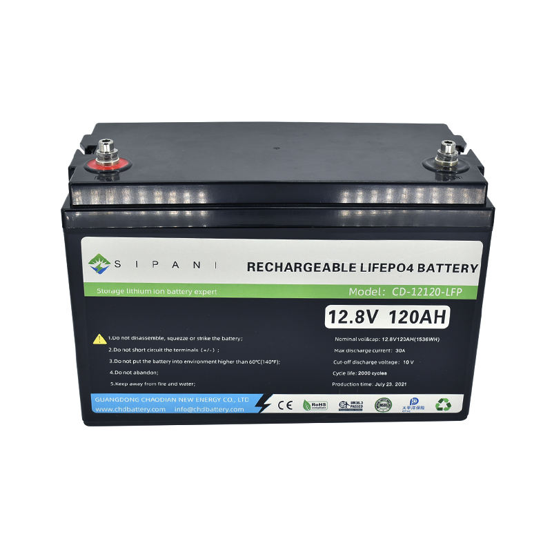 12V 200Ah литиевая LiFePO4 аккумуляторная батарея глубокого цикла для RV, вилочного погрузчика, тележки для гольфа, солнечной, морской, автономных приложений