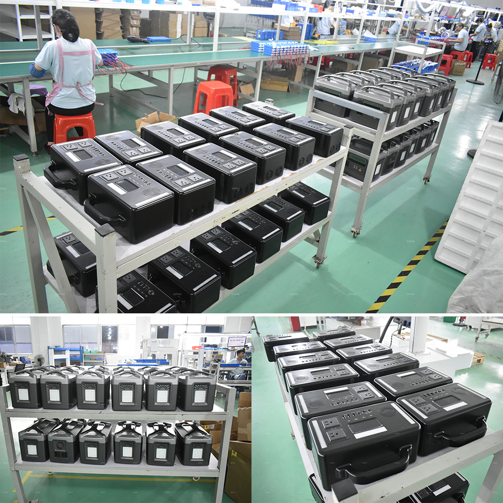 Портативные солнечные генераторы с светодиодным спикером Bluetooth 