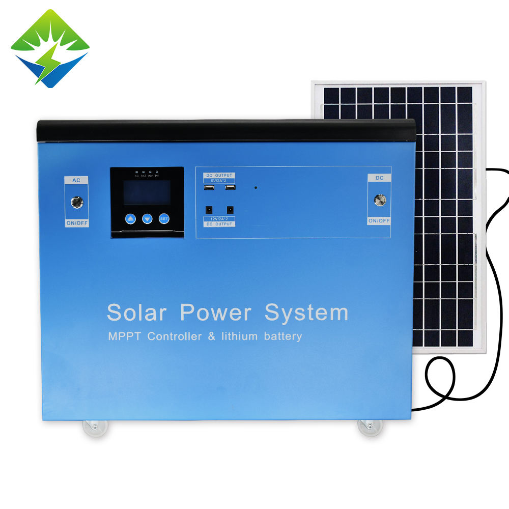 Производство Прямая продажа 1,5 кВт генератор солнечной энергии чистая синусоида портативный солнечный генератор 1500 Вт мини системы солнечной энергии