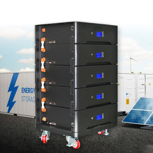 48 В 100 Ач 600 Ач Солнечная литиевая батарея для хранения энергии, устанавливаемая в стойку, 20 кВтч, 30 кВтч, 40 кВтч, 50 кВтч, штабелируемая батарея Lifepo4