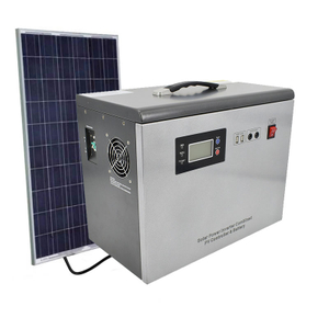 Автономный генератор солнечной энергии мощностью 500 Вт Резервный генератор энергии Портативная электростанция Солнечная система для домашнего офиса Аварийное питание