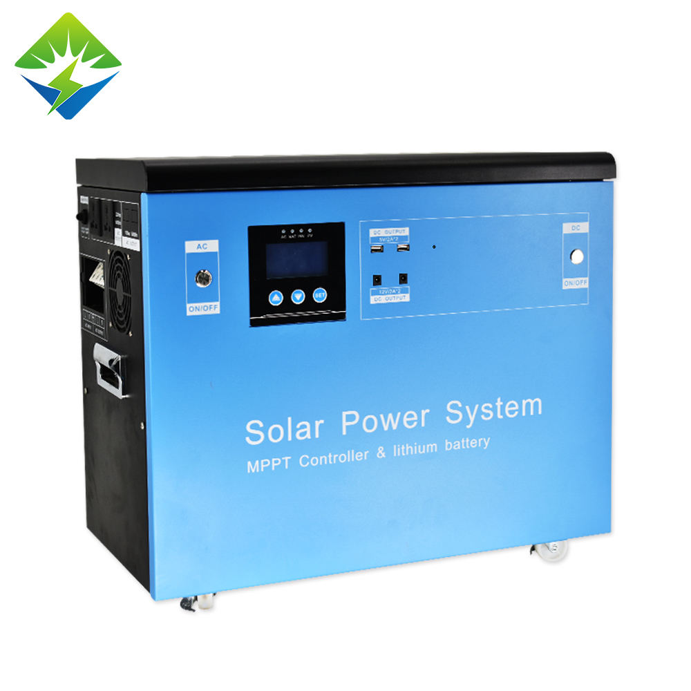 Аварийный генератор солнечной энергии 1550 Вт, резервная литиевая солнечная система, 1500 Вт, 110/220 В, инвертор переменного тока, портативная электростанция