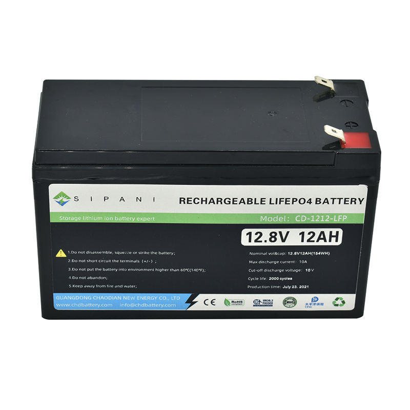 12V 200Ah литиевая LiFePO4 аккумуляторная батарея глубокого цикла для RV, вилочного погрузчика, тележки для гольфа, солнечной, морской, автономных приложений