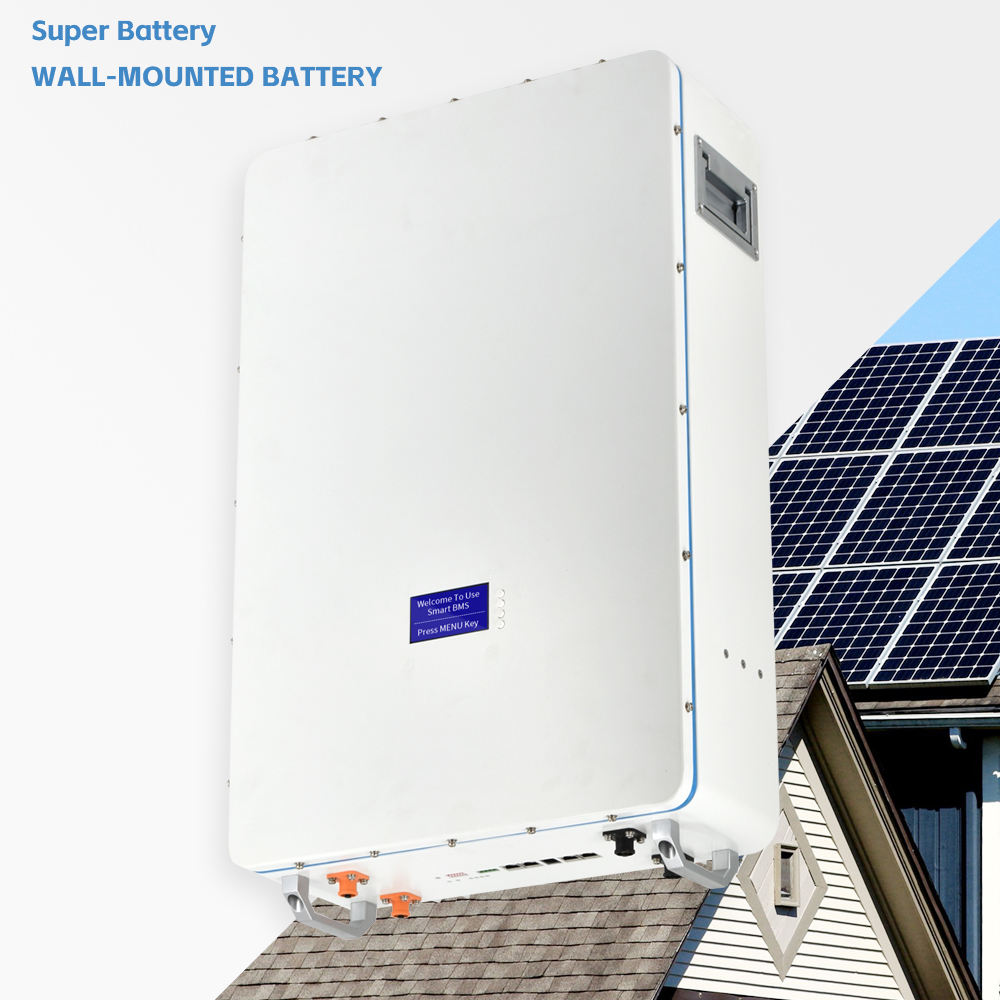 7 кВт Домашняя литиевая батарея Солнечная система Батарея Lifepo4 SIPANI 48 В 150 Ач Настенная литий-железо-фосфатная батарея